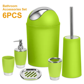 Bathroom Accessory Set 6-piece Set
