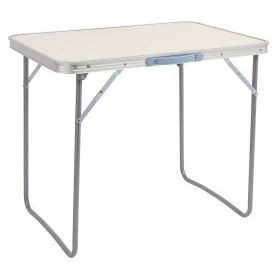 Aluminum Portable Folding Camping Table With Handle, Providing Extra Storage Space For Large Picnic Tables