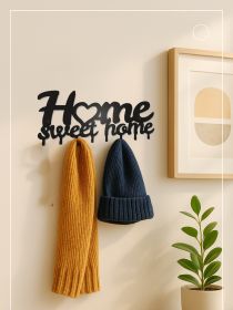 Sleek Adhesive Key Holder - Metal Key Holder Wall Mount W Contemporary Design