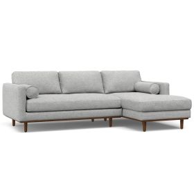 Morrison - Right Sectional Sofa - Mist Grey